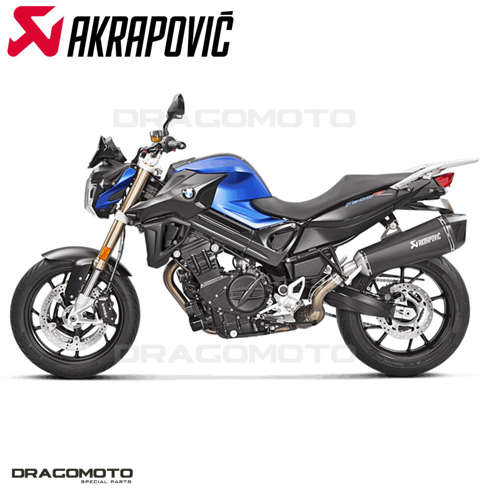 BMW F 800 R / GT 2017-2019 Exhaust AKRAPOVIC Titanium Black