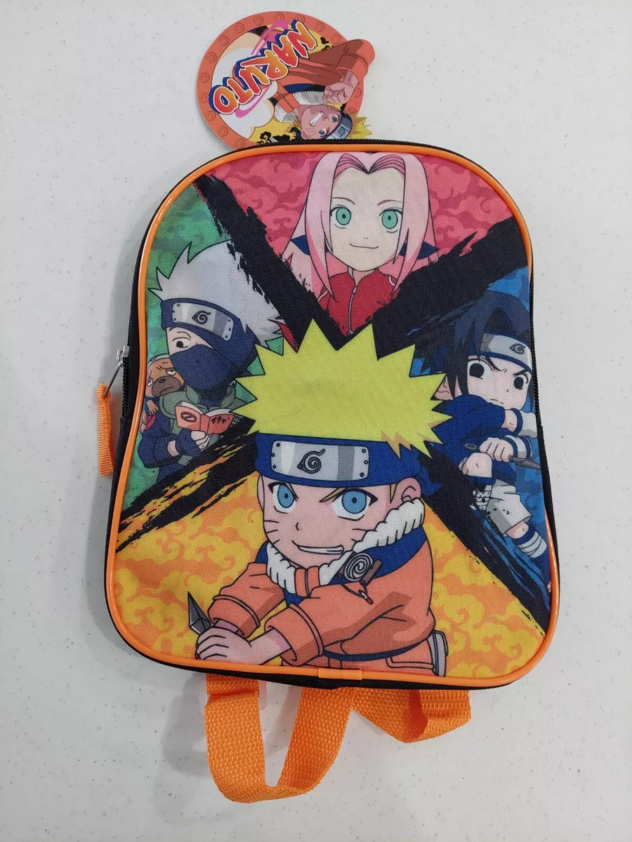 Naruto Anime Cartoon Naruto & Sasuke Character Backpack 