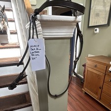 Dark Brown Leather Bridle 3/4" HL0012