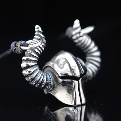 MENDEL Mens Nordic Norse Viking Amulet Thor Pendant Necklace Jewelry Men Chain