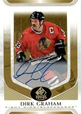 2020-21 SP SIGNATURE EDITION LEGENDS AUTOGRAPH DIRK GRAHAM AUTO CHICAGO
