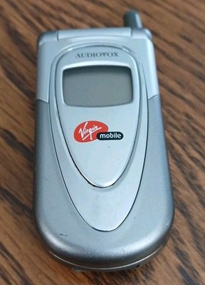 Audiovox CDM-8500BM Silver Flip Phone CDMA, Untested | eBay