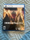 IMMORTALITY - Sony PlayStation 5 Complete Tested