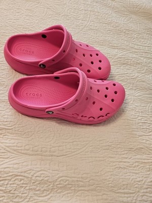 Women's pink crocs Bae  ,size W11
