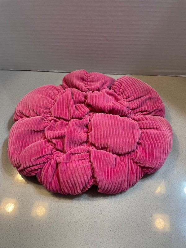 ikea mammut stool cover hot pink