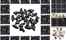 120pcs Cat Nail Caps Cat Claw Caps Cat Nail Covers with Adhesives and M