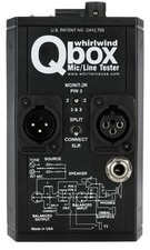 Whirlwind QBox Audio Line Tester/Test Tone Generator