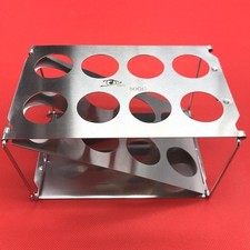 Stainless steel 20cc and 50cc Foldable autoclavable syringe racks display racks