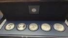 2011 American Silver Eagle 25th Anniversary Dollar 5-Coin Set