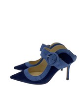 JIMMY CHOO Pumps, Size 34, Blue Suede