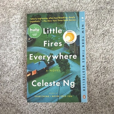 Celeste Ng Little Fires Everywhere Reese's Book Club Trade Paperback 2019