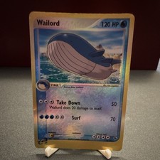 The Pokémon Company Wailord Ruby and Sapphire Reverse Holo Rare EN 120HP 14/109 on eBay