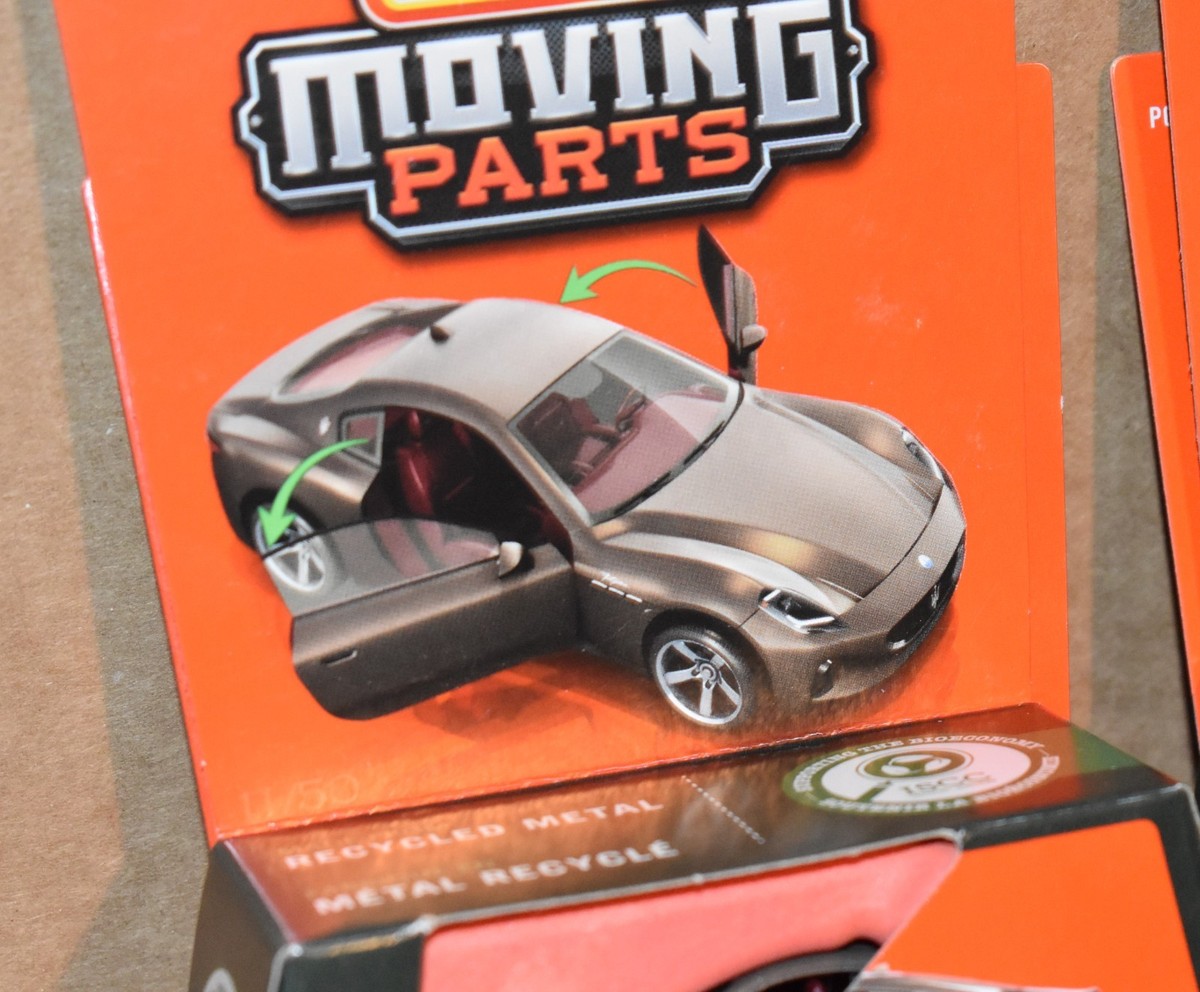 Matchbox LAMBORGHINI HURACAN, BMW M4, MASERATI & PORSCHE TAYCAN