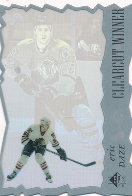 1996-97  SP CLEARCUT WINNER ERIC DAZE #CW20