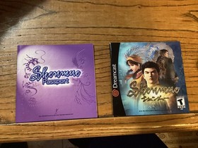 SHENMUE  Complete All Discs RARE (Sega Dreamcast 2000)
