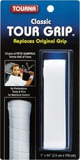 Tourna Classic Tour Grip Tennis Replacement Onesize, White