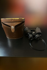 Swift Binoculars Vintage Model No. 847 7x-12x Zoom With Case Fully Coated