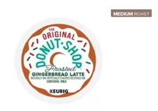 🆕☕ Donut Shop Frosted Gingerbread Latte Keurig Coffee K-cups