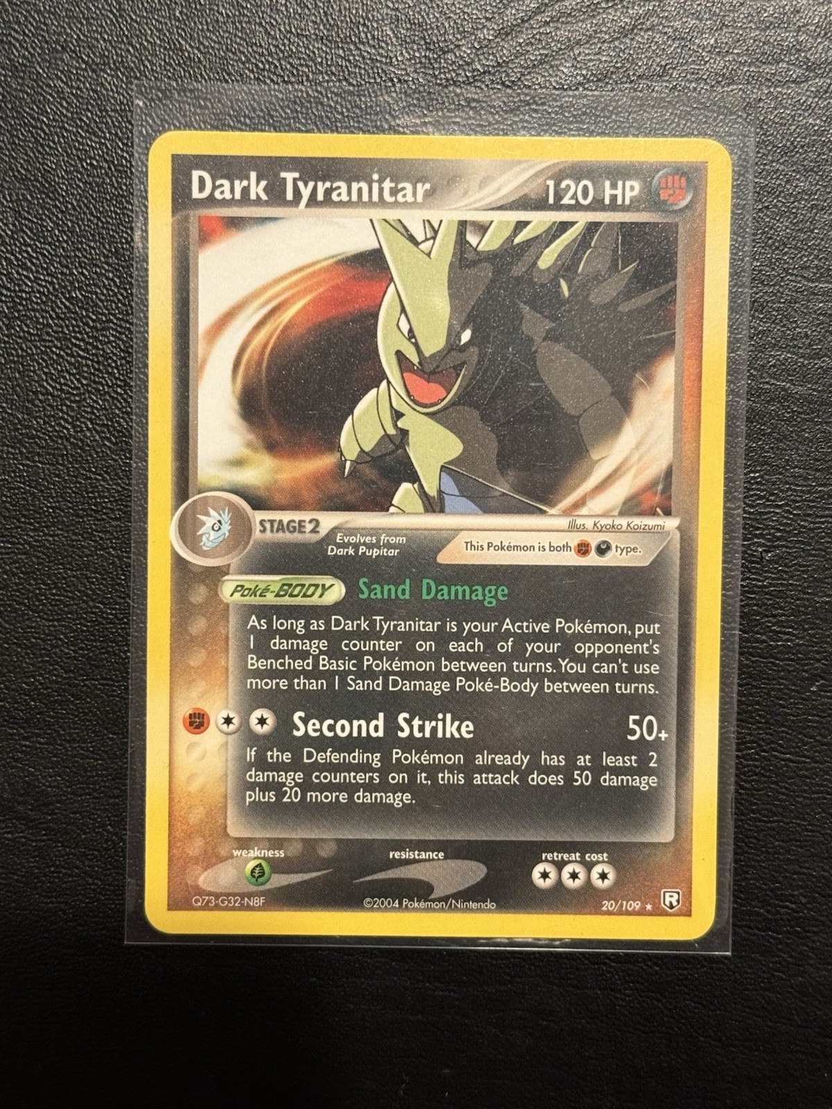 Dark Tyranitar 20/109 Team Rocket Returns Regular (NM) Pokemon TCG