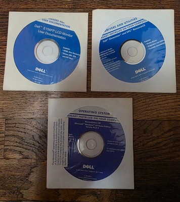 Dell Dimensions Resource CD Applications Drivers & Utilities Display - Lot of 3