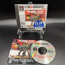 ebay® Auktion 398007036530 | Millennium Soldier Expendable (PAL, 1999) Sony Playstation 1 Spiel mit Handbuch Thumbnail of ebay® auction 398007036530 | Millennium Soldier Expendable (PAL, 1999) Sony Playstation 1 Spiel mit Handbuch