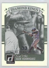 2016 Panini Donruss Diamond Kings Stat Line Season 22/33 Alex Rodriguez #19 01xd
