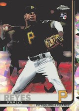 2019 Topps Chrome Sapphire Edition #498 Pablo Reyes