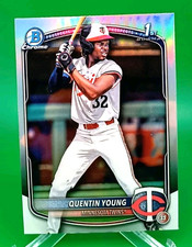 2025 Bowman Draft - Chrome Quentin Young #BDC-92 Refractor (RC)