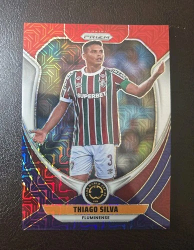 Thiago Silva 2025 Panini Prizm FIFA Club World Cup #117 Red White Blue