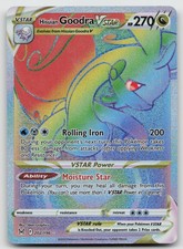 Hisuian Goodra VSTAR (Rainbow) Secret Rare Holo SWSH11: Lost Origin 202/196 NM on eBay