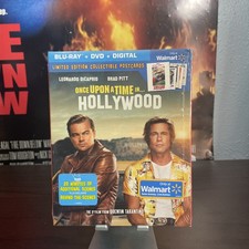Once Upon a Time in Hollywood BluRay, DVD,2019 w/OOP Slipcover  Postcards New
