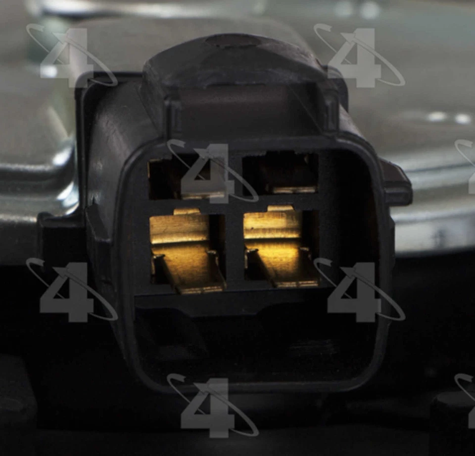 Engine Cooling Fan Assembly fits 2011-2014 Mazda 2  FOUR SEASONS - Image 3 of 3