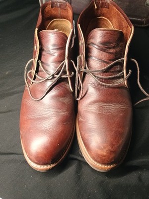 Red Wing Foreman Chukka Boots Size 8 Red Wing 9215 Foreman Heritage Briar Oil Slick Chukka Work  main image 2