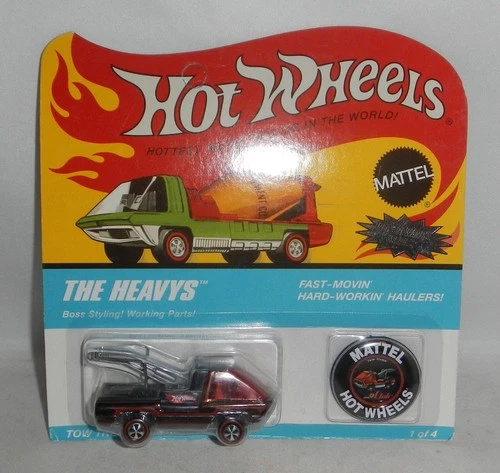 Hot Wheels The Heavys Diecast Tow Truck Redline Club RLC 4403/4436 Rewards Car