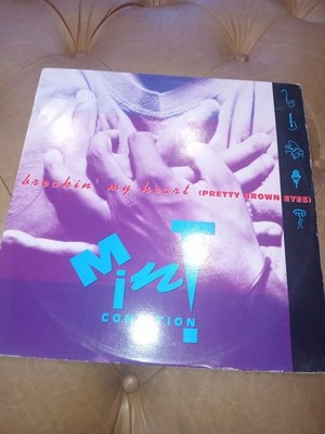 Mint Condition - Breakin' My Heart Pretty Brown Eyes Used Rare Single 12'' Vinyl
