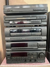 Aiwa Z7000 Hifi Separate System Retro CD & Cassette Player Radio Speakers