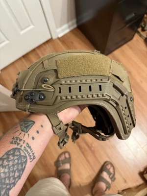USMC Galvion PDxT IHS experimental high cut helmet w/cover, MEDIUM