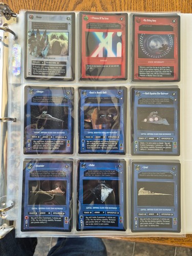 Star Wars CCG Lot of Reflections Foils 77 Cards Decipher Games NM - Afbeelding 2 van 7