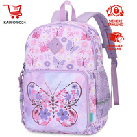 Kinderrucksack 12L Rosa Schmetterling FüR 3-6 Jahre Kindergartenrucksack