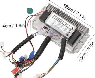 36/48V 1000W 38A DC Moto Highr Speed Control Dual-Mode Brushless Controller