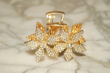 Elegant Rhinestones Crystal Metal Claw Hair Clip Medium Size