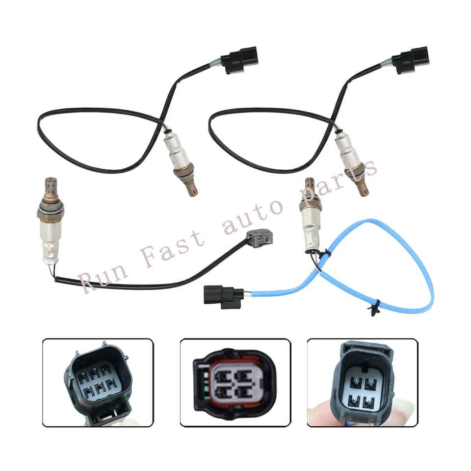 Set of 4 NEW O2 Oxygen Sensor Up&Downsream For Honda Pilot 3.5L V6 2016- 2020 US Foto 3 de 4
