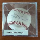 Angels Legend JARED WEAVER Autographed OML Baseball