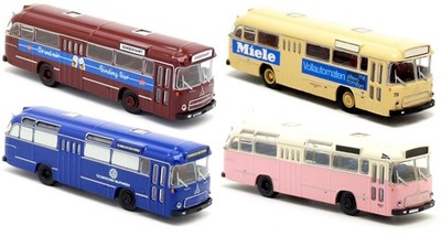 Brekina - Magirus Saturn 2 II - 1960 Stadtbus Bus zur Auswahl 1:87 H0