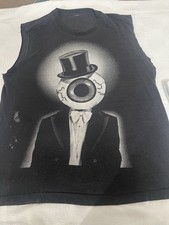 Vintage 1980’s Residents Eyeball In Top Hat And Tux Black Concert T-Shirt, XL