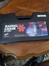 SCC SC1042 Radial Chain Cable Traction Tire Snow Chain - Set Of 2