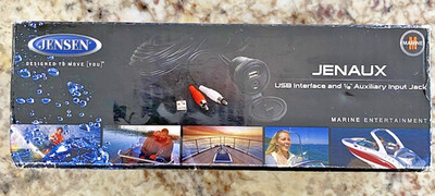 Jensen JENAUX Marine USB AUX Interface Input Jack Boat Stereo MP3 1 UNIT