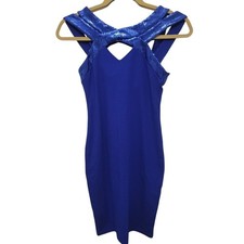ASOS Bodycon Coquette Sequin Cutout Club Mini Dress NWT Size 6 Party Coquette