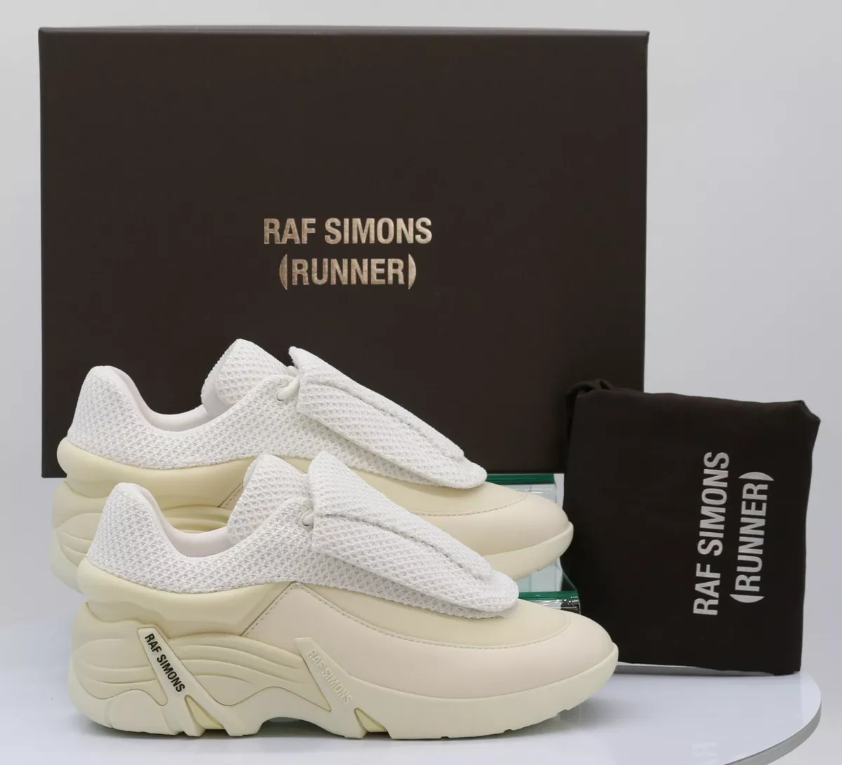 Raf simons white shoes hot sale
