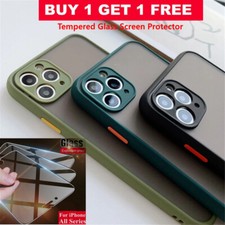 iPhone 11,11 Pro,11 Pro Max, XS, XR Silicone Matte Case Free Screen Protector